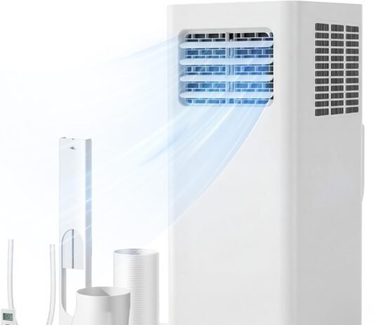 Top Best Portable Air Conditioner:Feelfunn 8000 BTU Portable Air Conditioner Review Under $200